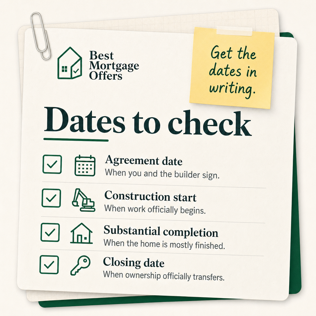 Checklist of the buyer documents used to estimate Ontario new-build cash to close.